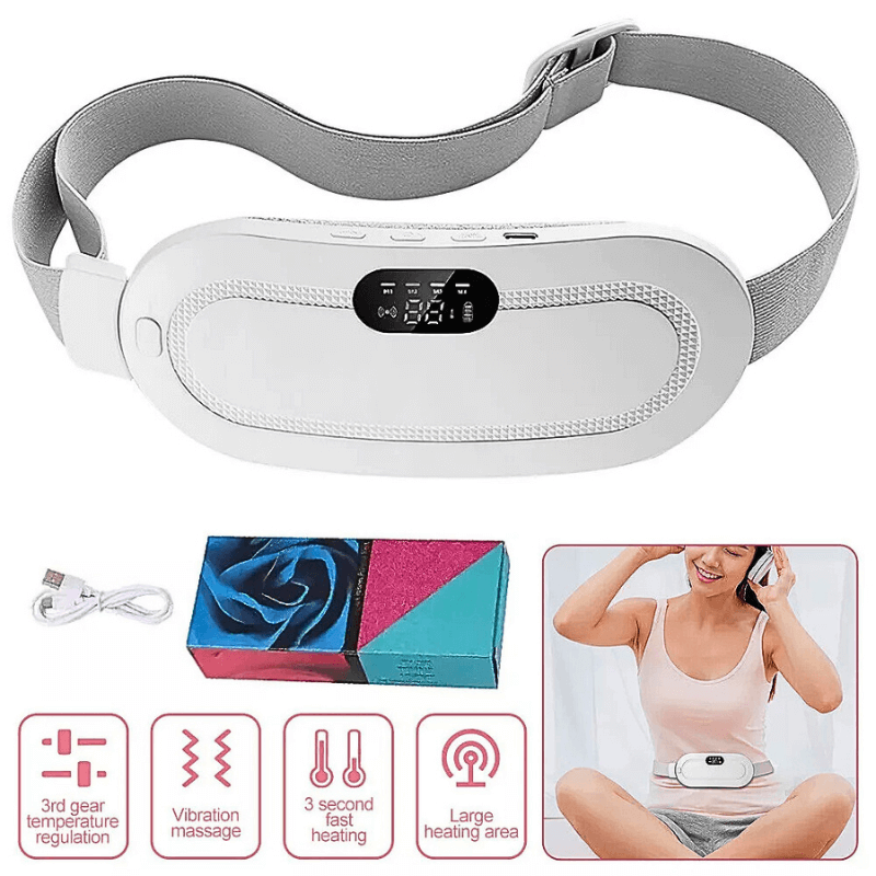 HeatPulse™ Heating Belt (White)